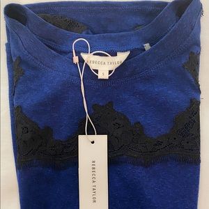 Rebecca Taylor New with Tags lace tee